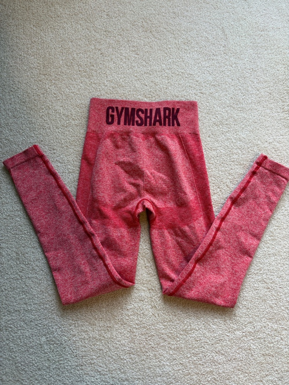 Gymshark red Leggings size S